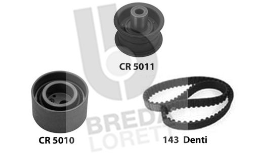 BREDA LORETT Zobsiksnas komplekts KCD0460